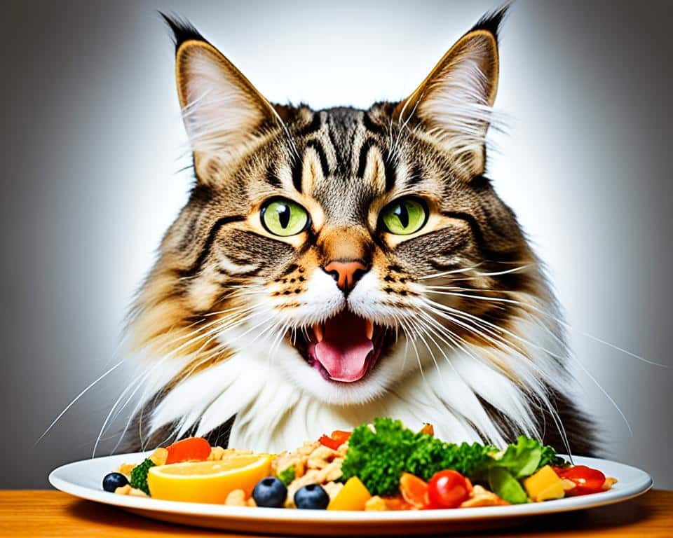 Gesunde Futteraufnahme bei Katzen