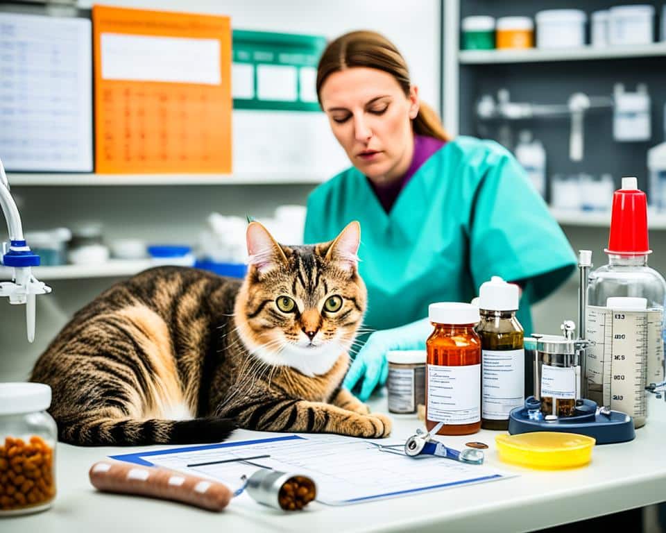 Katze diagnostische Methoden