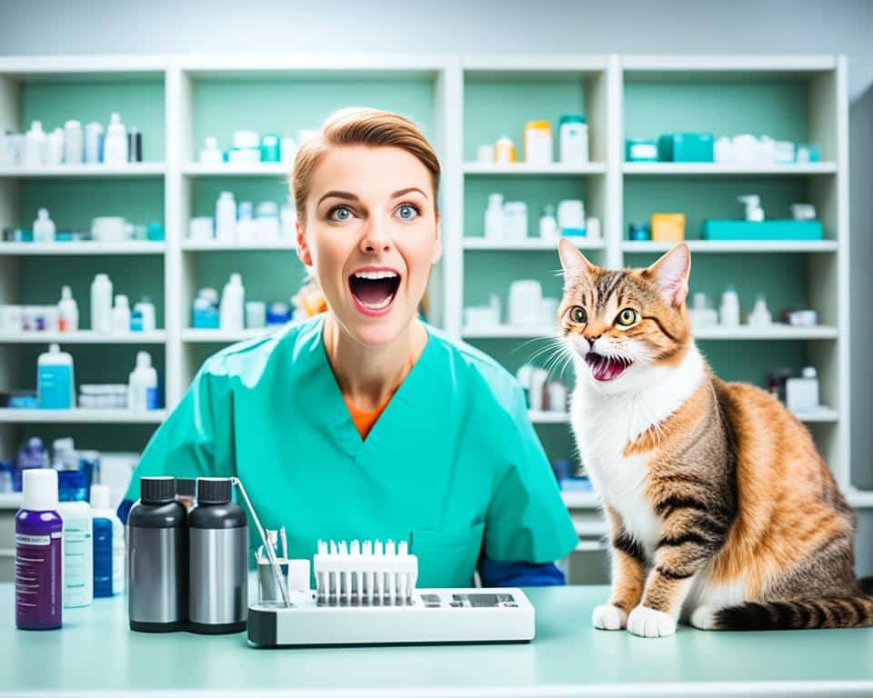 Mögliche Behandlungen bei Katzenmundgeruch