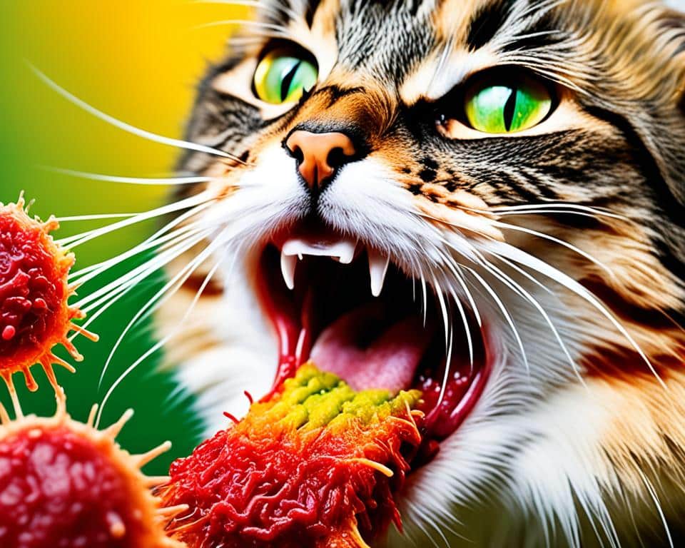 Virale und bakterielle Infektionen als Ursache für Mundgeruch bei Katzen