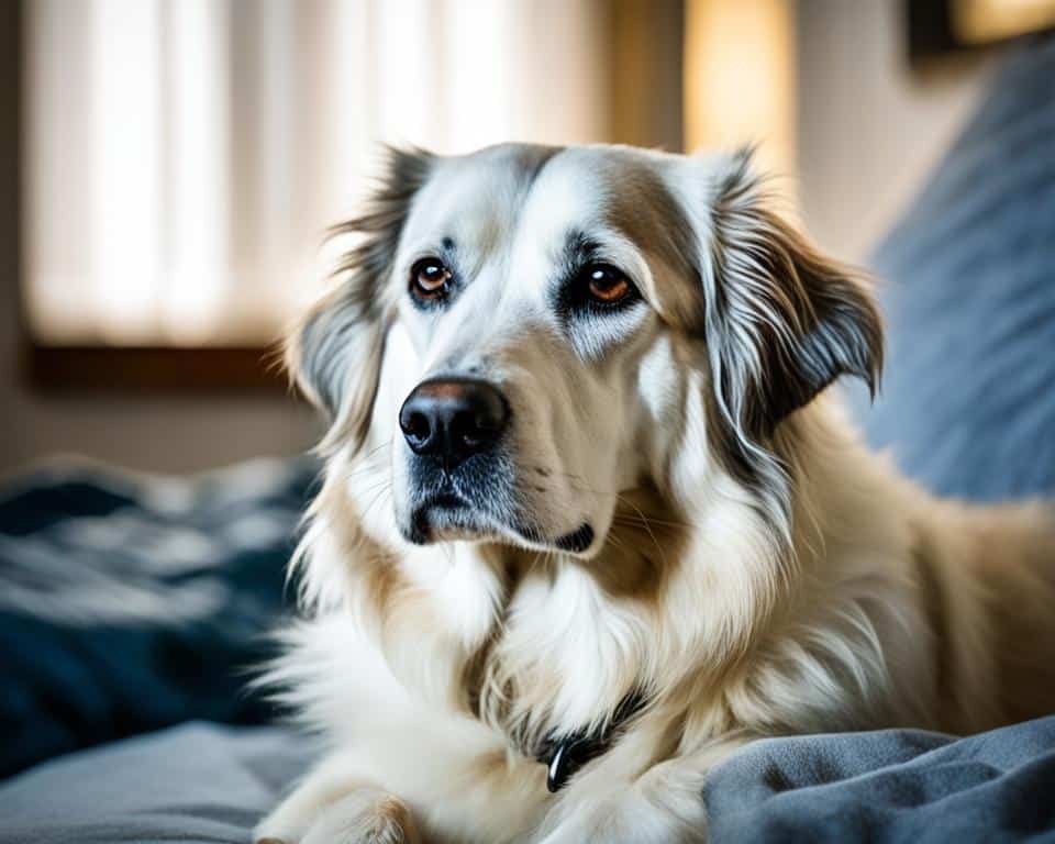 emotionale Herausforderungen bei Hund Demenz