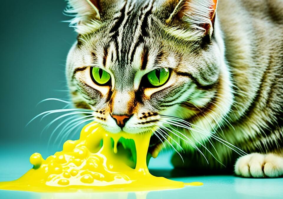 Katze erbricht gelben Schleim – Was tun?