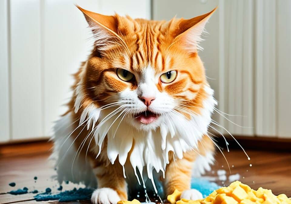 Hilfe: Ihre Katze kotzt Schaum und frisst nicht