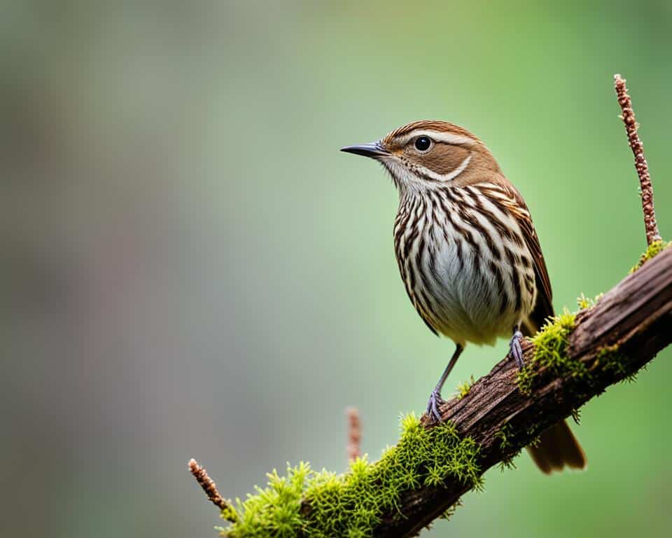 kleiner brauner Vogel