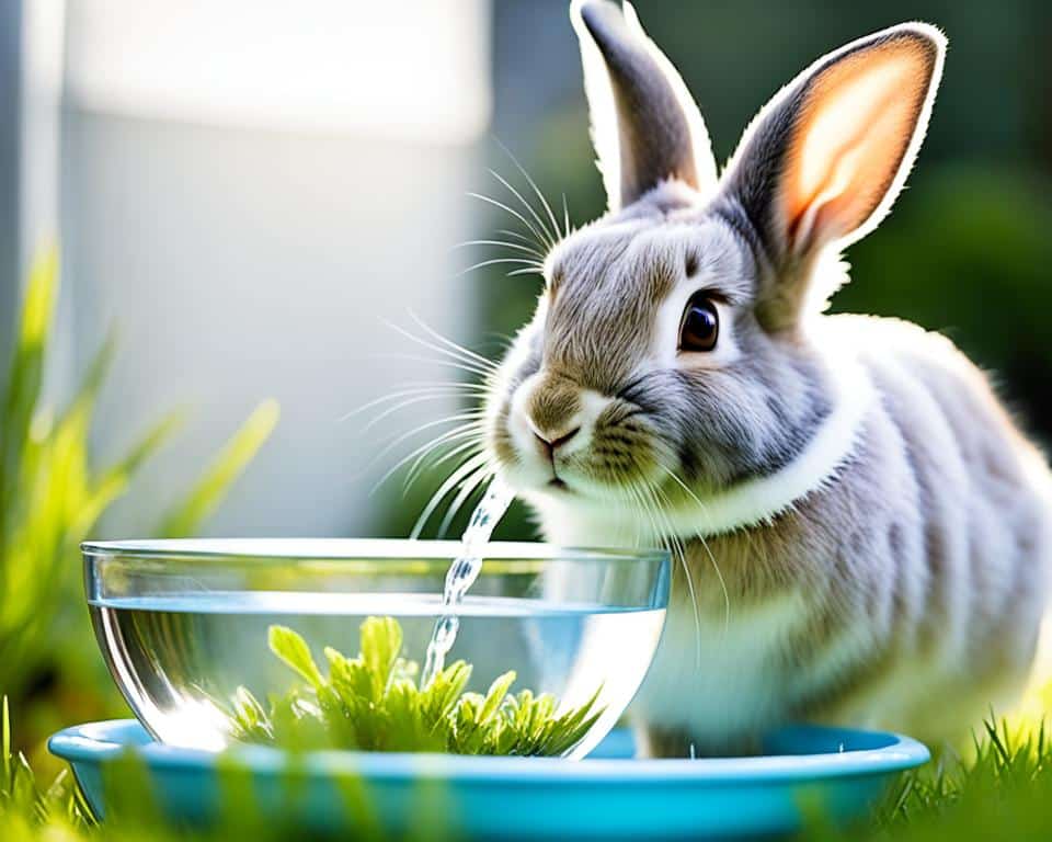 Kaninchengesundheit und Wasserbedarf