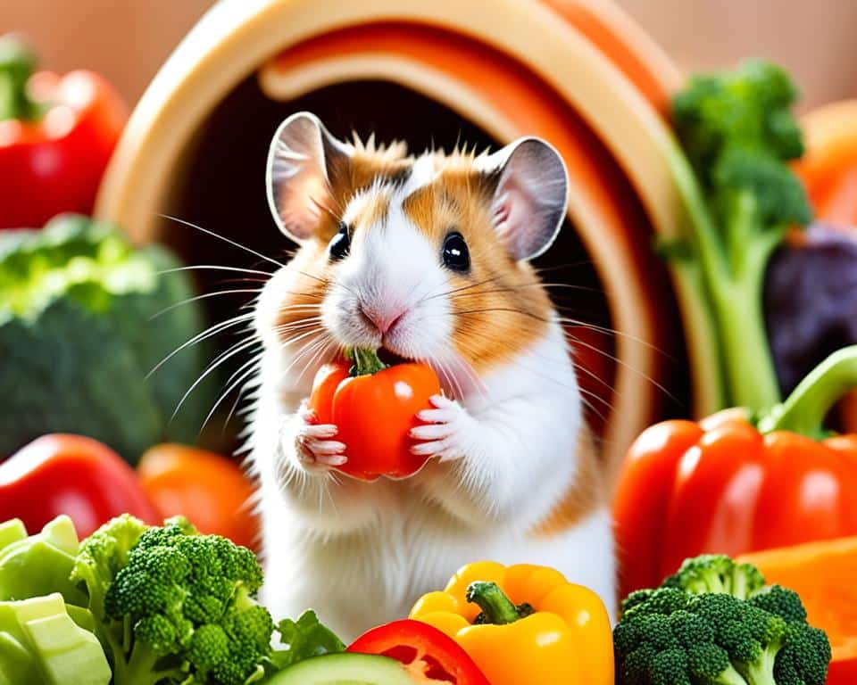 Paprika für Hamster geeignet