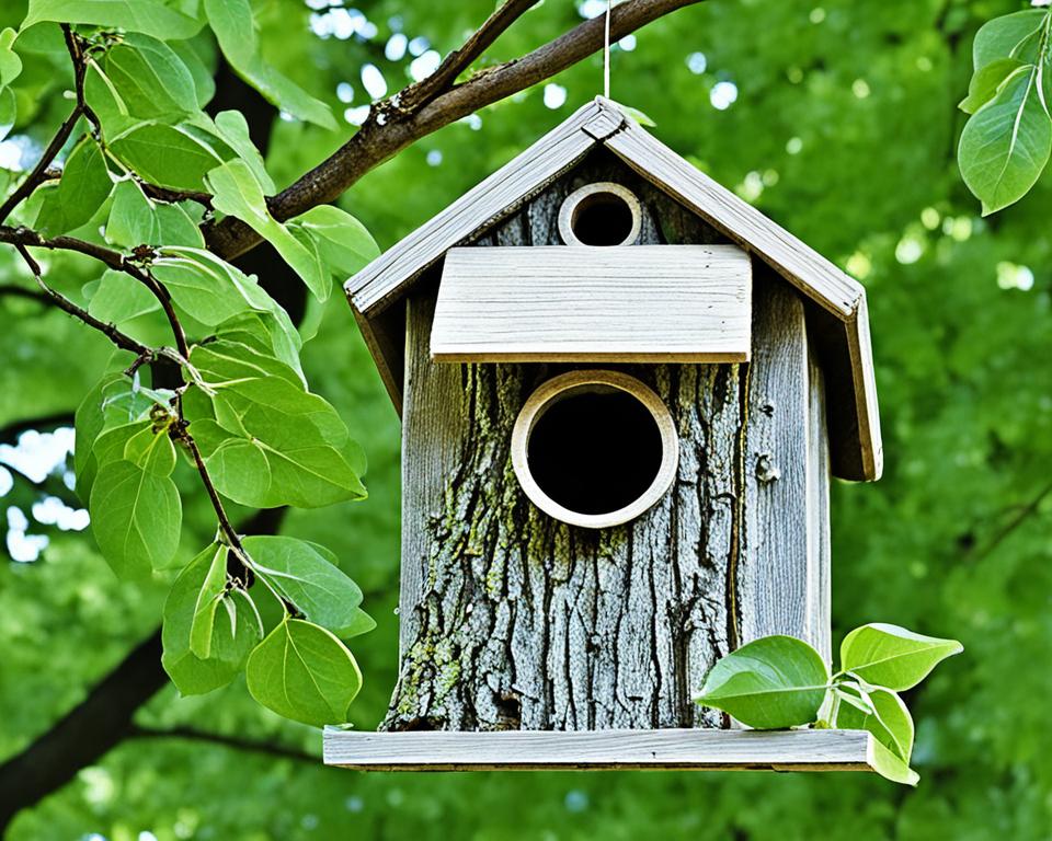 Vogelhaus aus Holz