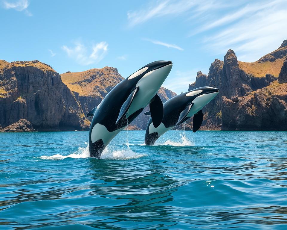 orcas wildbeobachtung